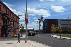 Бывшие штаб-квартиры Harland & Wolff в Титаник-Кварте Белфаста — это здание, построенное в 1886–1917 годах