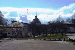 Угличская башня — самая северная башня Спасо-Преображенского монастыря в Ярославле