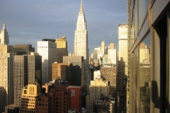 Крайслер-билдинг и Эмпайр-стейт-билдинг в Нью-Йорке