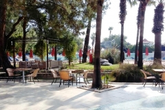 Отель Kleopatra Ada Beach 4* расположен в городе Аланья