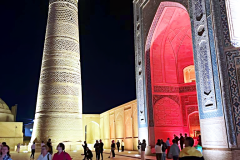 Минарет Калян — минарет пятничной мечети в историческом центре Бухары (Узбекистан)