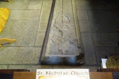 Могила Адама в церкви Святого Николая. 